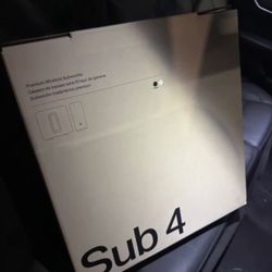 Sonos Subwoofer Gen 4 NIB With Store Receipt