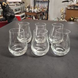 "NEW " Set Of 6 Spey Dram Or Nosing Glasses 4 OZ Whiskey Tasting Glass W/Bulbous Shape Designed To Enhance The Aroma - Made By Urban Bar