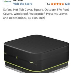 Hot Tub Cover 85” X 85”