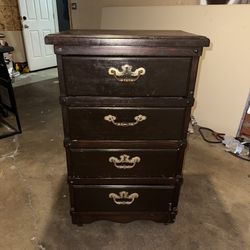Wood dresser