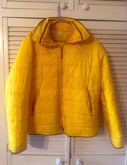 Yikes, Yellow/Mustard, puffer jacket