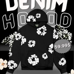 Denim Teas Men’s Hoodie - Black