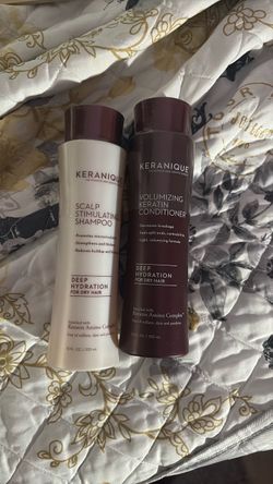 Keranique shampoo + conditioner
