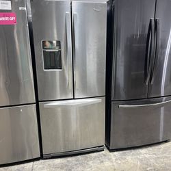 SALE!! Refrigerator 30” inches wide Whirlpool French doors never heladera frío refrigeradora 