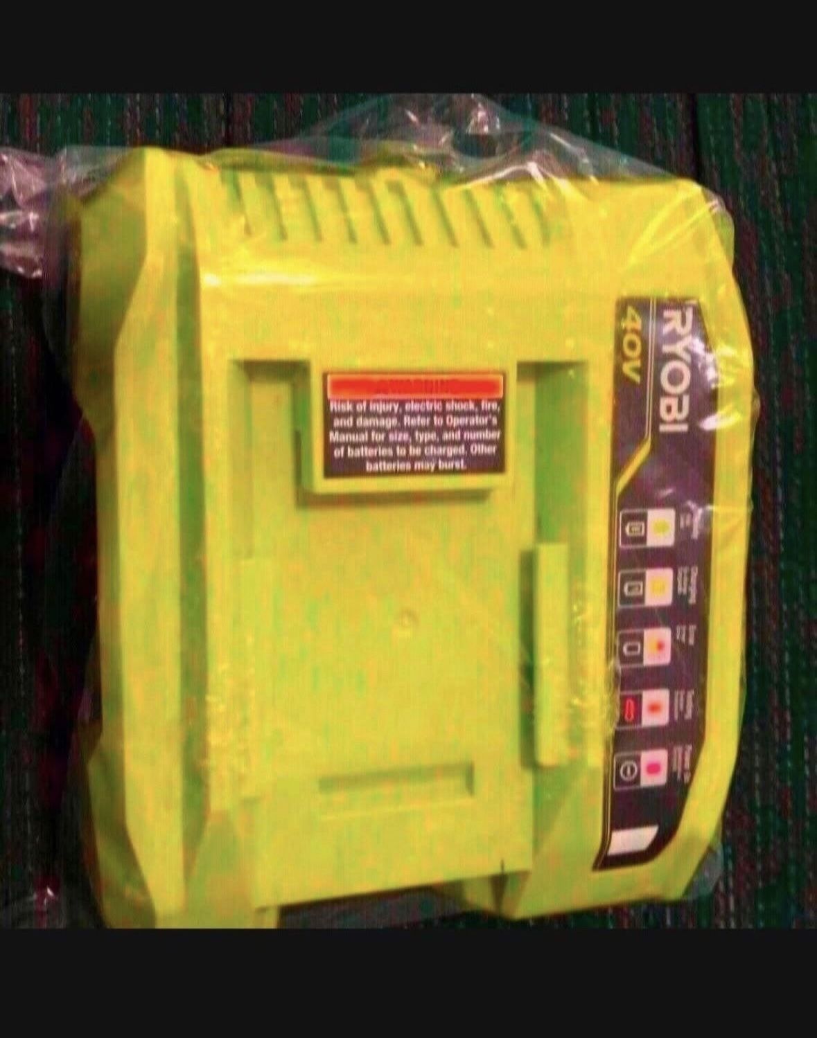Ryobi Fast charger 40v