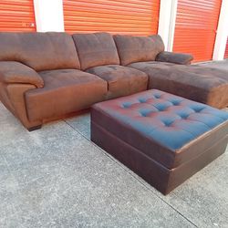 Brown Sectional FREE DELIVERY 