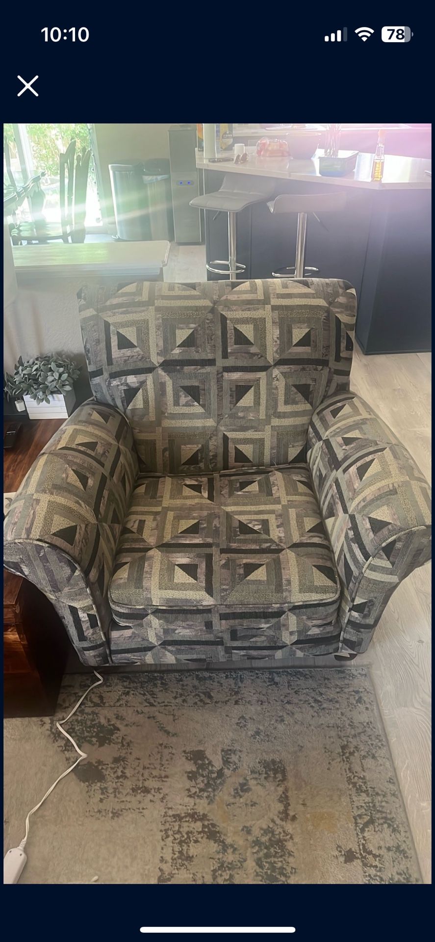 Geometric Armchair