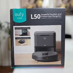 Eufy L50 Robot Vacuum, 60 Day Self-Empty, Laser Navigation, Multi-Floor Cleaning