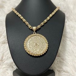 Turkish Chain With Aztec Calendar