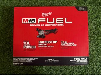 Milwaukee M18 FUEL 4-1/2"/5" Angle Grinder Tool Only