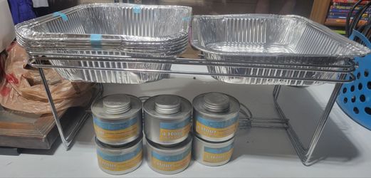 Chafing racks/pans/fuel