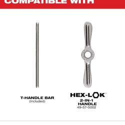 Milwaukee Tap Collet with T-Handle Set (1- Piece)