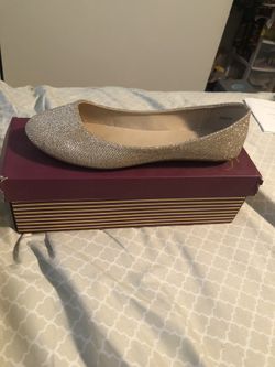 Gold Flats Size 7