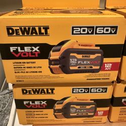 DEWALT FLEXVOLT 20V/60V MAX Lithium-Ion 12.0Ah Battery (2-Pack)