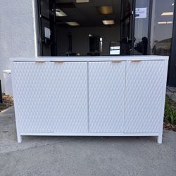 $85.00!!! New Wooden Buffet Cabinet w/ Adjustable Shelves Storage Accent Cabinet Entryway Console Table Living Room