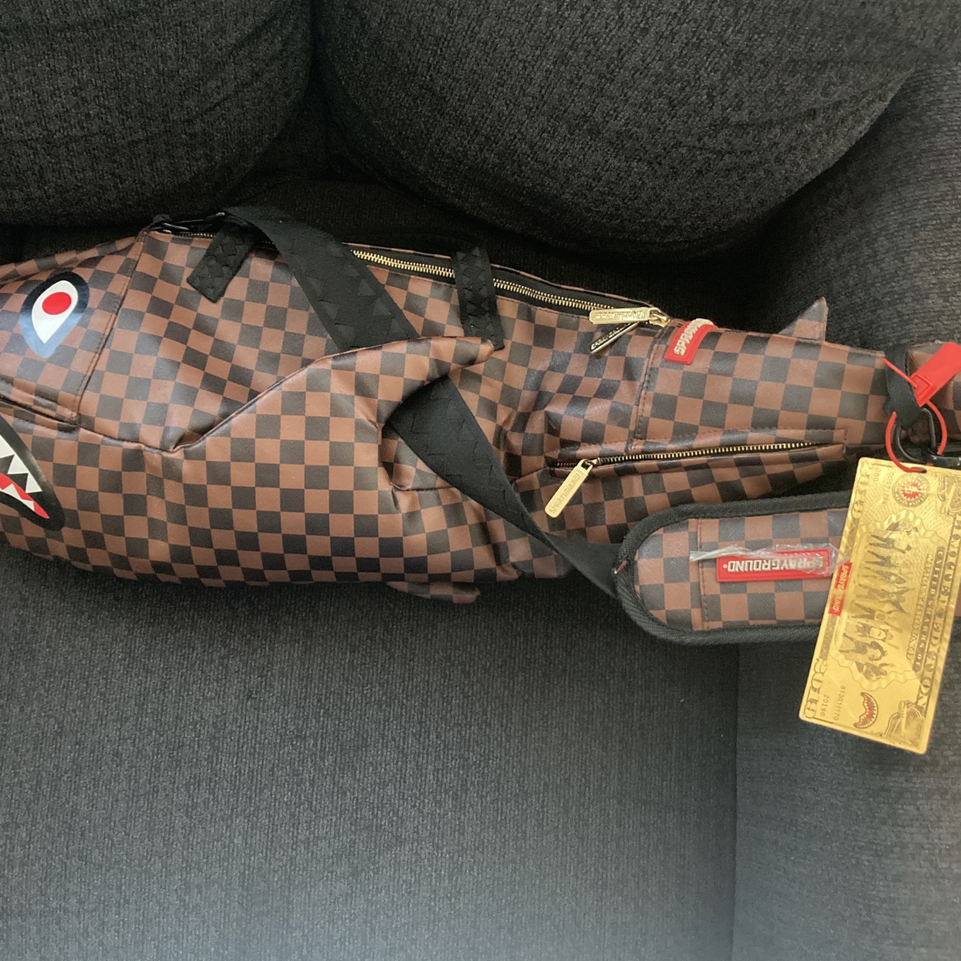 Sprayground shark duffle for Sale in Fall Branch, TN - OfferUp