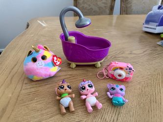 Mixed Kids Toy Lot – Plush, Figures & Accessories