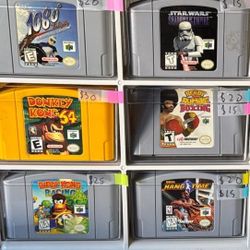 Nintendo 64 Games 