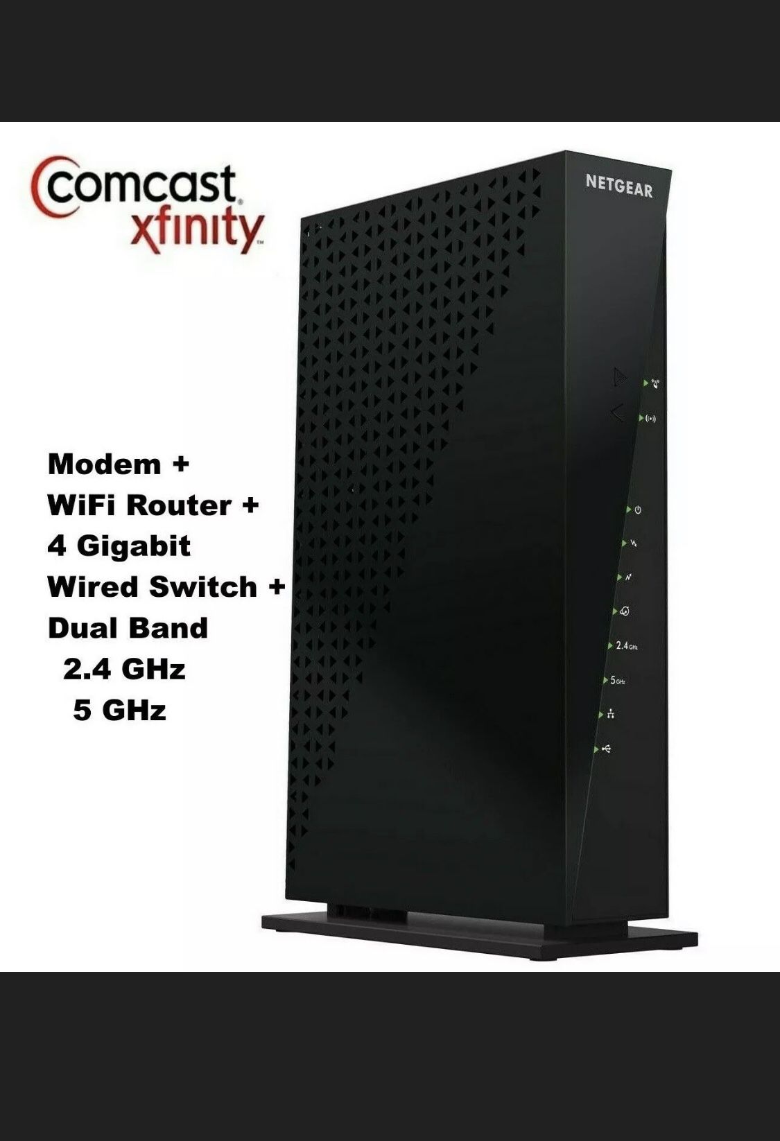 Netgear C6300 AC1750 WiFi Dual Band Cable Modem Gigabit Router XFINITY / COMCAST