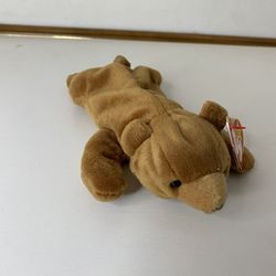 TY Beanie Baby - CUBBIE the Brown Bear (4th Gen hang tag) (8.5 inch)