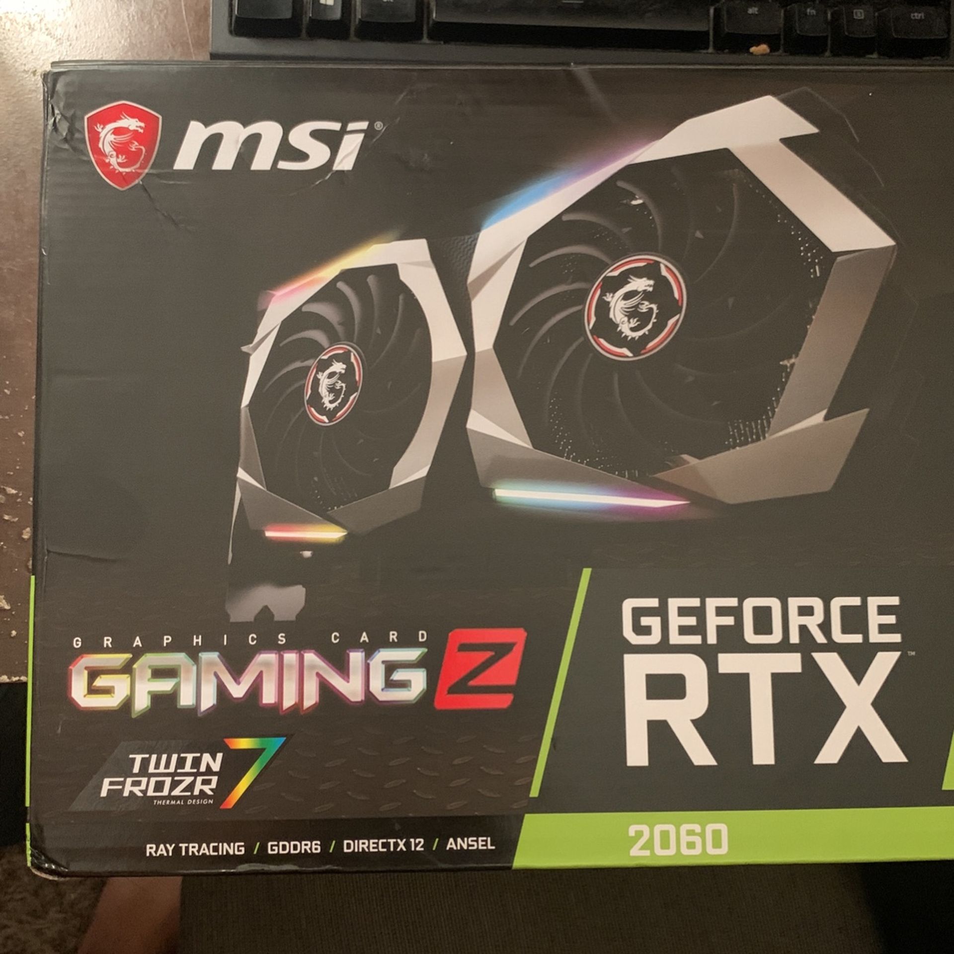 MSI RTX 2060 NEW!!