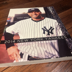 2014 New York Yankees Official Yearbook Collectible Memorabilia