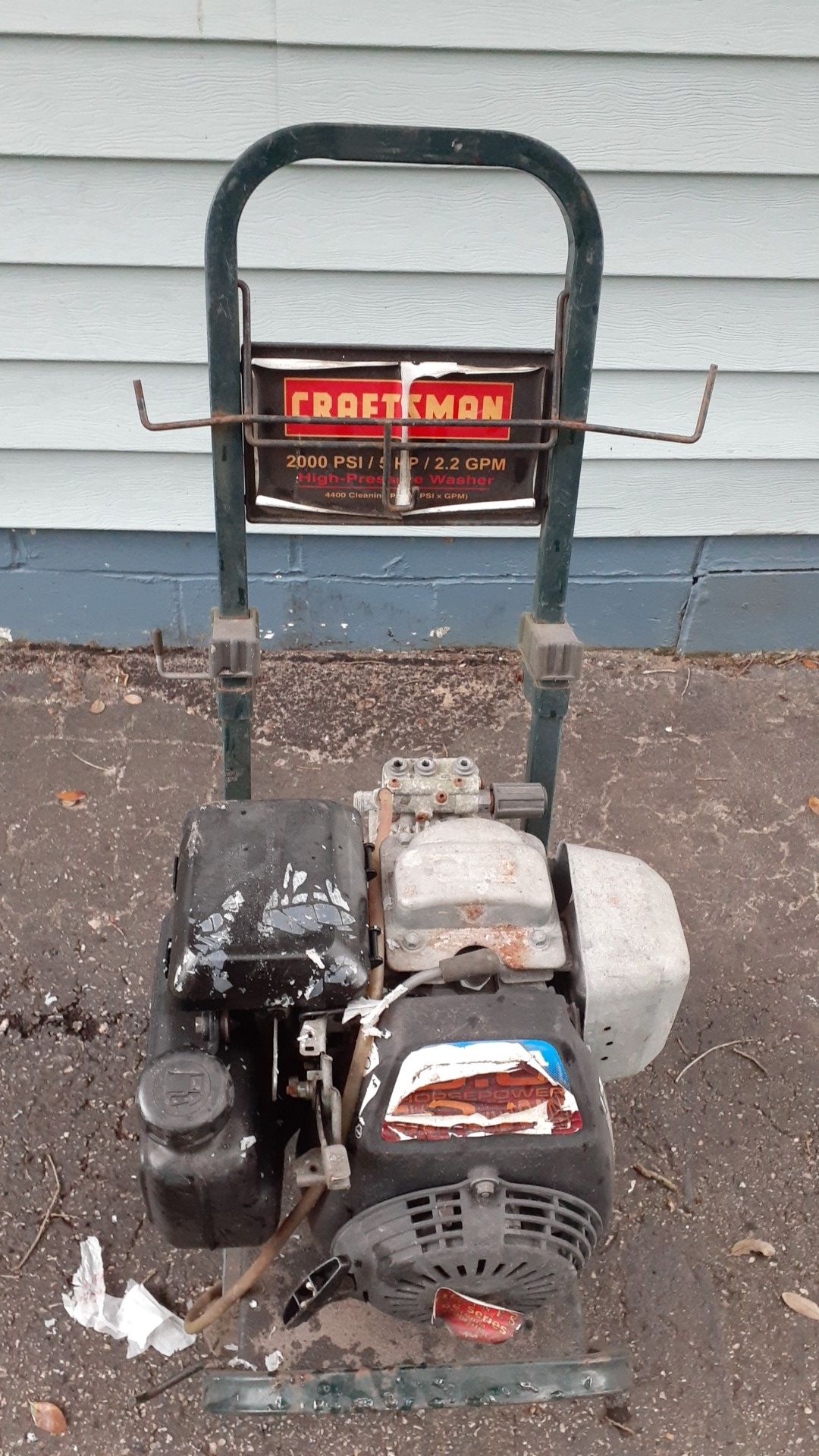 Craftsman pressure washer