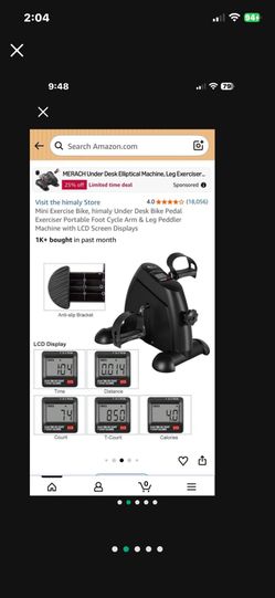 Mini Exercise Bike.    20 Dollars 