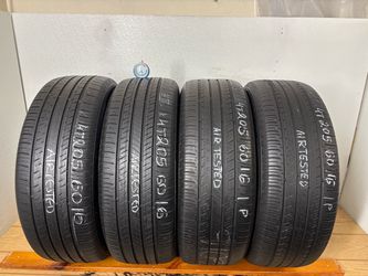 Set 4 tires 205 60 16 Hankook kinergy gt