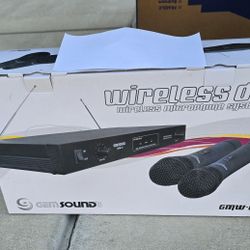GemSound GMW-4 Quad-Channel Wireless Microphone System