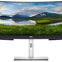 Dell 34 Inch Ultrawide , WQHD (Wide Quad High Definition), Curved USB-C Monitor (P3421W), 3440 x 1440 at 60Hz, 3800R Curvature, 1.07 Billion Colors, A
