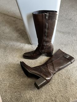 Brown Italian Leather Boots