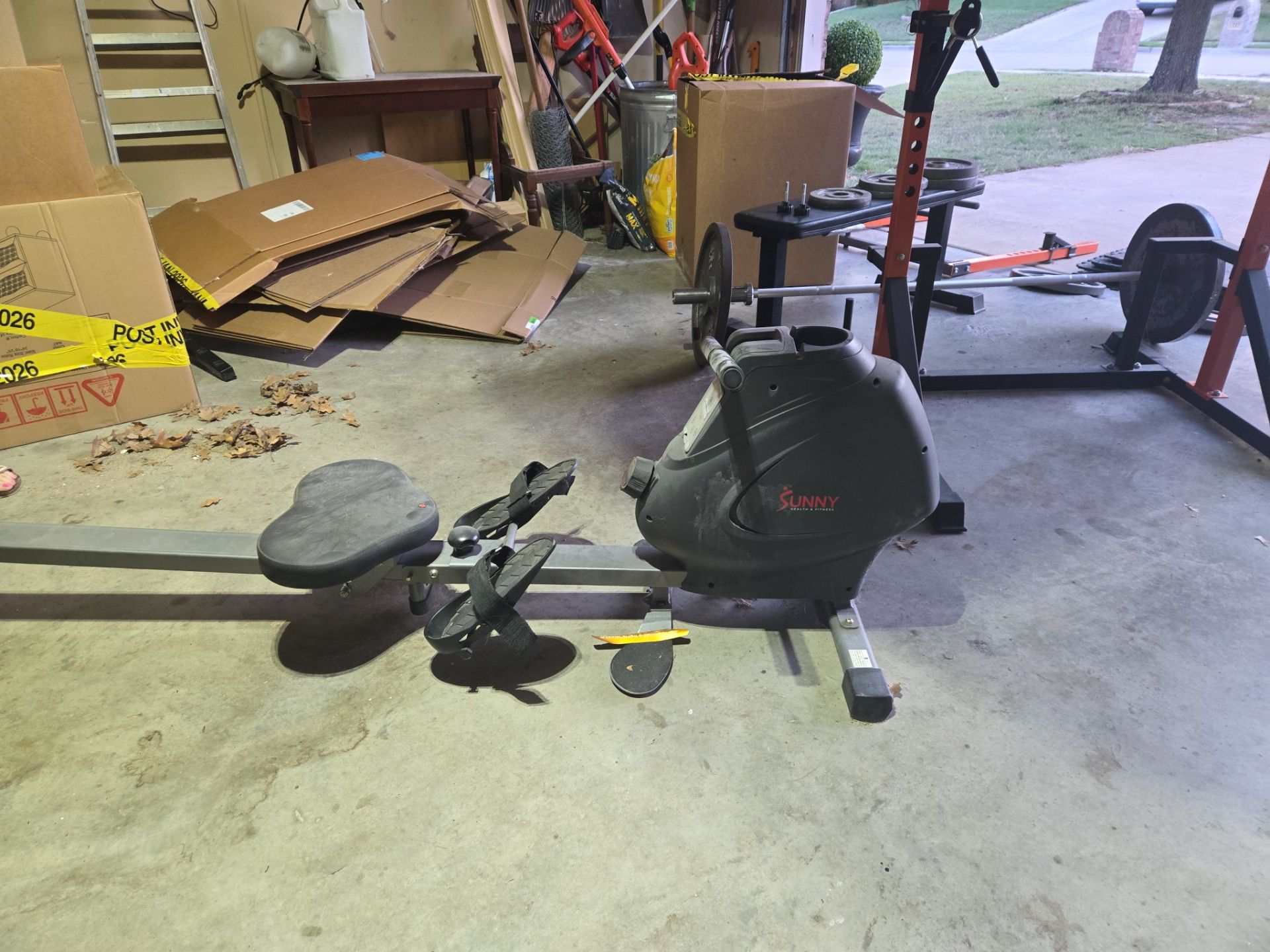 Row machine