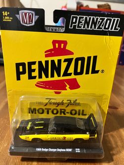 M2 Machine PENNZOIL 1969Dodge Charger Daytona HEMI (scale 1:64)