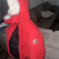 MOOSE KNUCKLE BALLISTIC BOMBER RED 