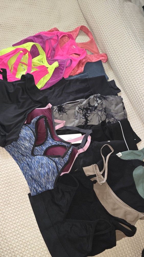 Gym Clothes Size S & M