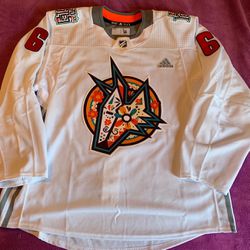 2022 Los Yotes Jakob Chychrun Arizona Coyotes Hockey Adidas MIC jersey 56