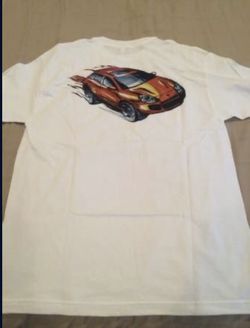 Y2K Porsche Cayenne Collectible Concept Sketch OEM Retail S/S Shirt FS