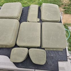 Willys-Jeep Complete Seat Cushion Set