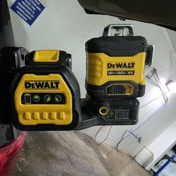 DEWALT LASER WITH BATTERY FIRM!! $250