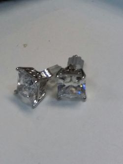 Sterling silver .925 cz Diamonds...