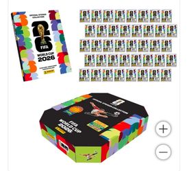 2026 Panini Soccer FIFA World Cup Sticker Stadium Box