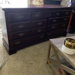 Antique Dresser And Nightstand