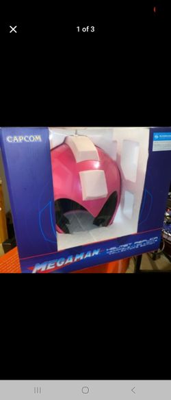 Mega Man Wearable Helmet Replica Collector's Edition LED Lights PINK