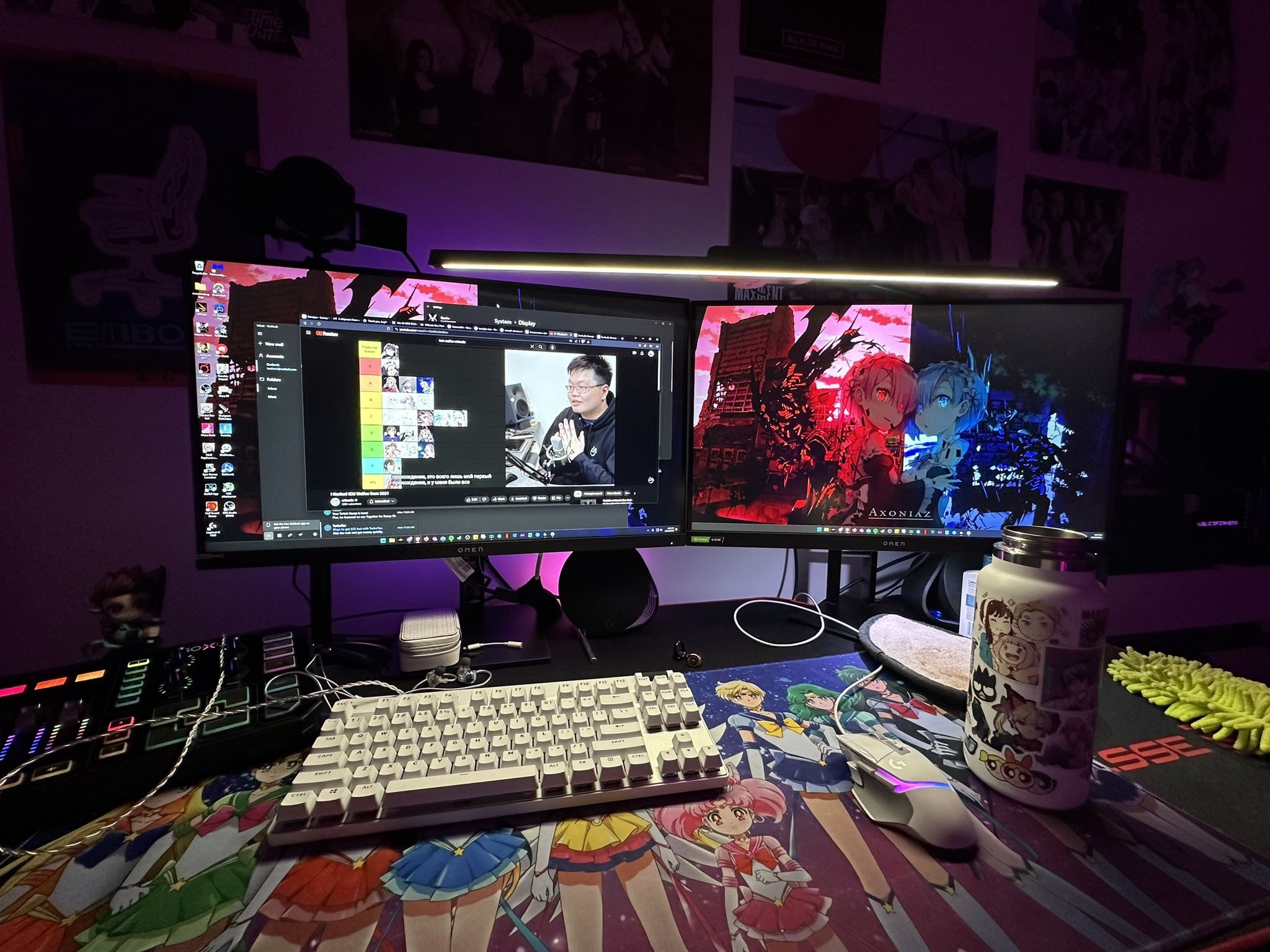 HP OMEN 27qs + HP OMEN 27i GAMING MONITORS 240hz and 144hz