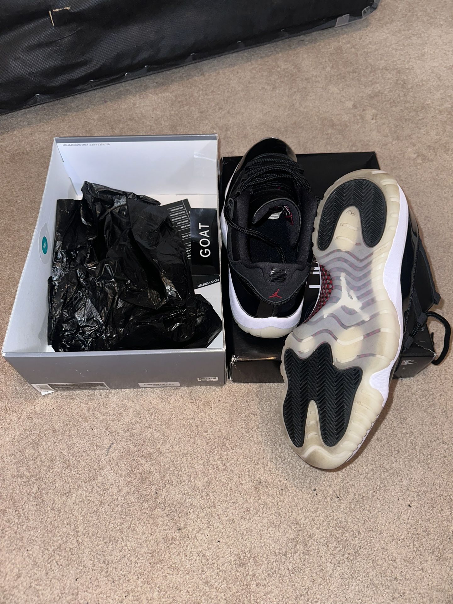 Jordan 11 Lows 72-10 Sz11.5 