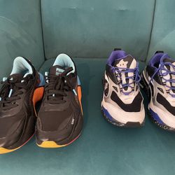 Puma RS-X Nintendo Mario + Tetris Sneakers (2 Pairs)