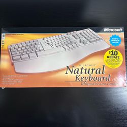 Microsoft Natural Keyboard Elite PS/2 USB Ergonomic Split Keyboard (contact info removed)2 NEW