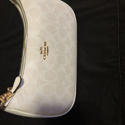 Coach bag teri white 