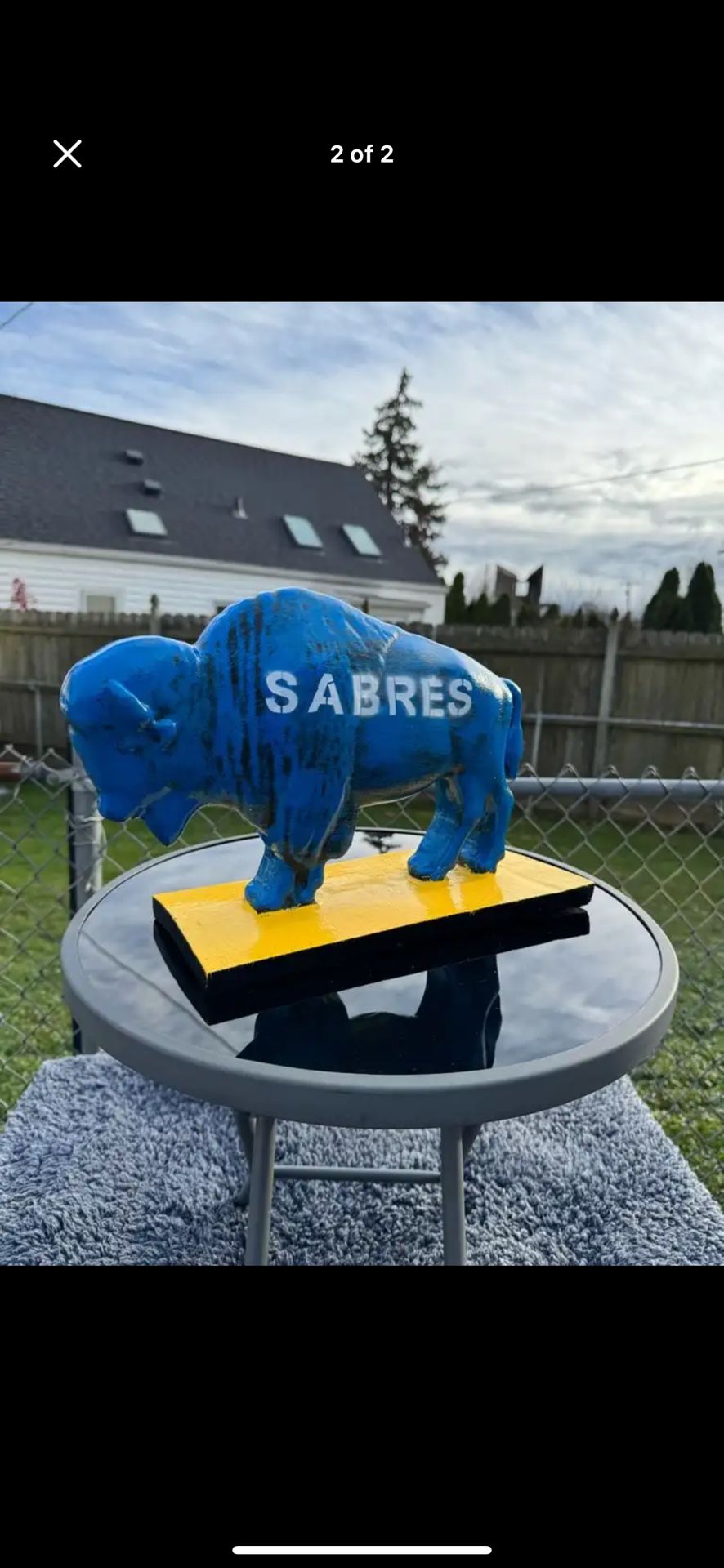 Sabres Buffalo Statue